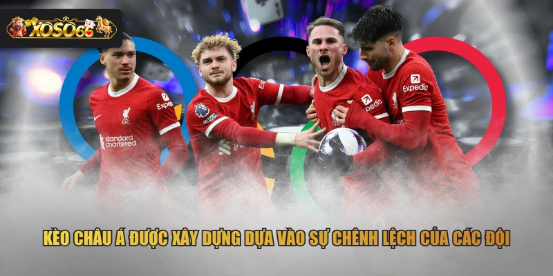 Kèo châu Á được xây dựng dựa vào sự chênh lệch của các đội